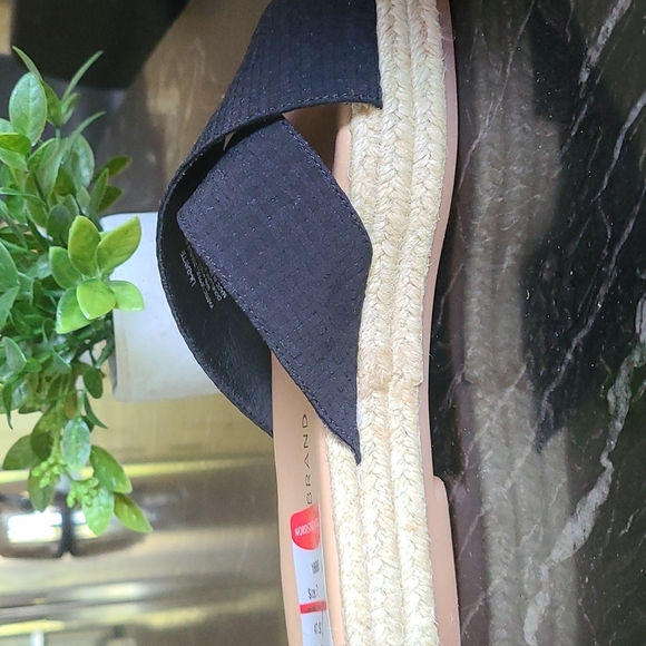 New from Nordstrom Lucky Brand Gayte Jute Platform Sandals - Picture 6 of 7